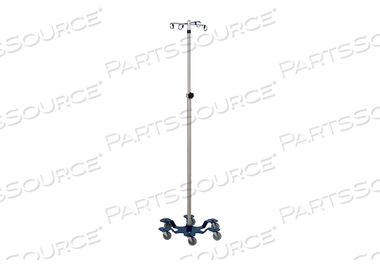 IV STAND 6 HOOK W/6 LEG POWDER COATED LOW CENTER OF GRAVITY BASE by Blickman IV STAND 6 HOOK W/6 LEG POWDER COATED LOW CENTER OF GRAVITY BASE by Blickman