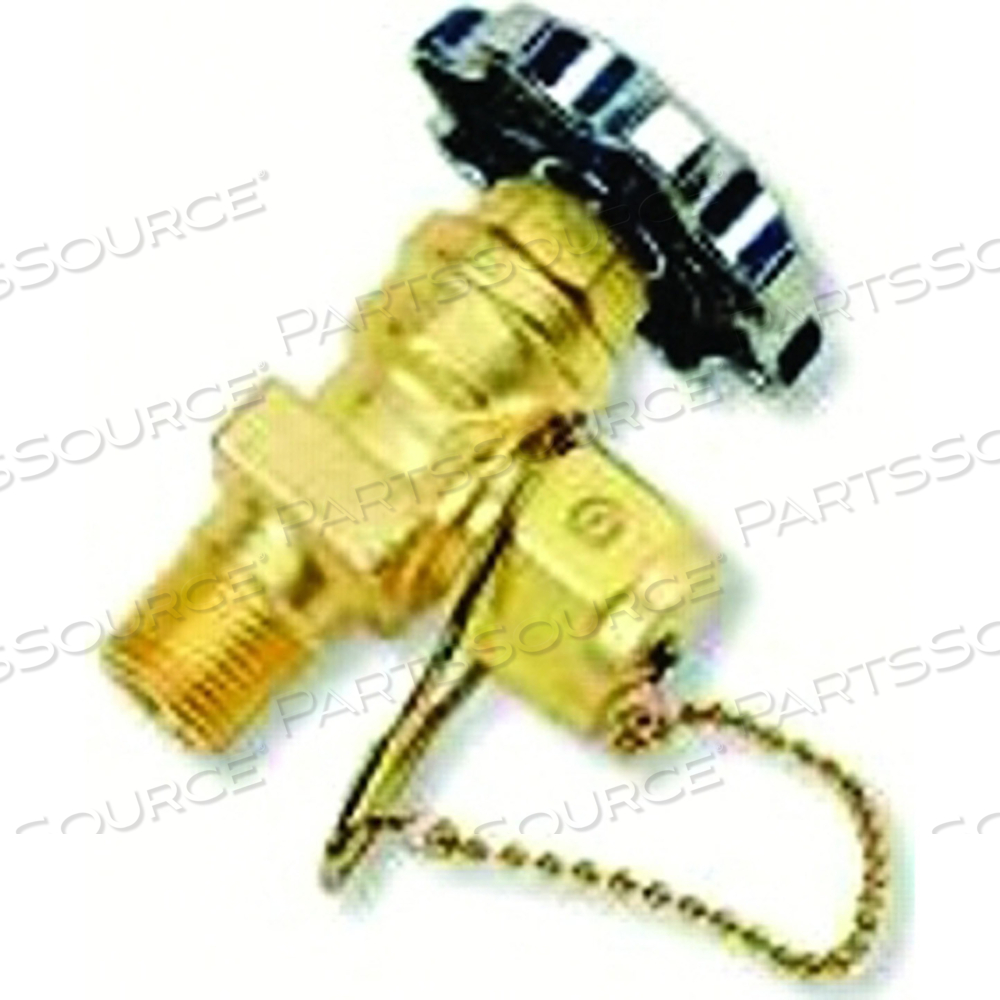 VALVES, SHUT-OFF VALVE, 200 PSI, BRASS, NO OUTLET PROTECTION, OYXGEN by Western Enterprises VALVES, SHUT-OFF VALVE, 200 PSI, BRASS, NO OUTLET PROTECTION, OYXGEN by Western Enterprises