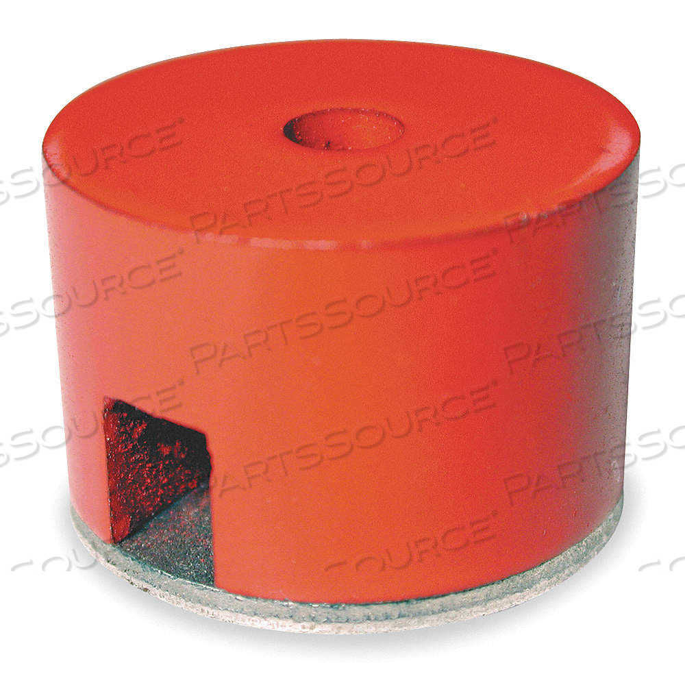 BUTTON MAGNET, ALNICO 5, 18.5 LB MAX. PULL, 0.875 IN THICK, 1 1/2 IN DIA by Approved Vendor
