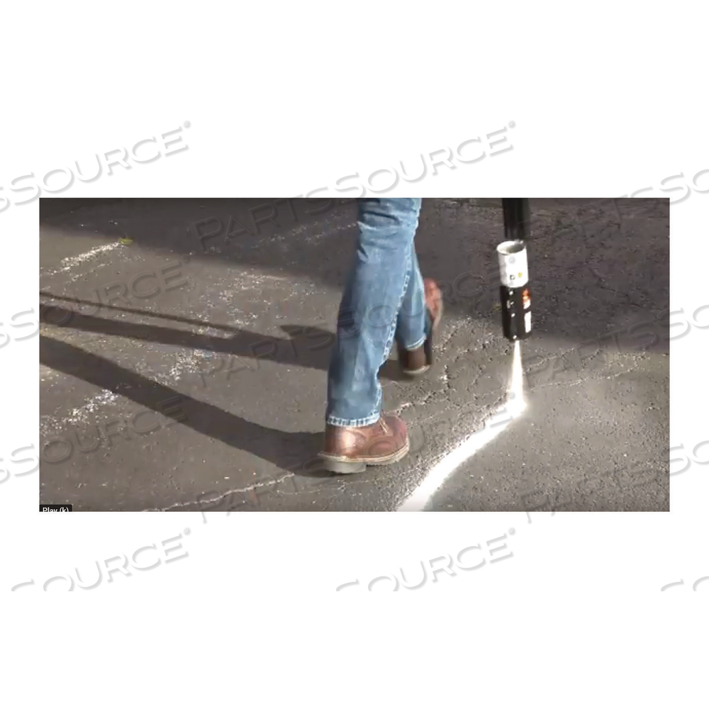 INDUSTRIAL CHOICE M1800 SYSTEM WATER-BASED PRECISION LINE MARKING PAINT, FLAT SAFETY RED, 17 OZ AEROSOL CAN by Rust-Oleum