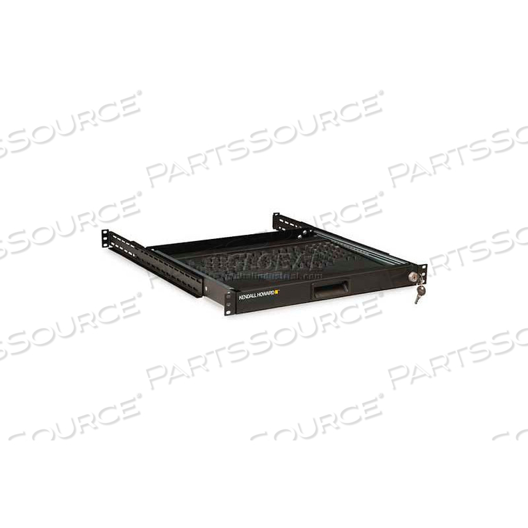 1U 4-POST RACKMOUNT KEYBOARD TRAY by Kendall Howard LLC
