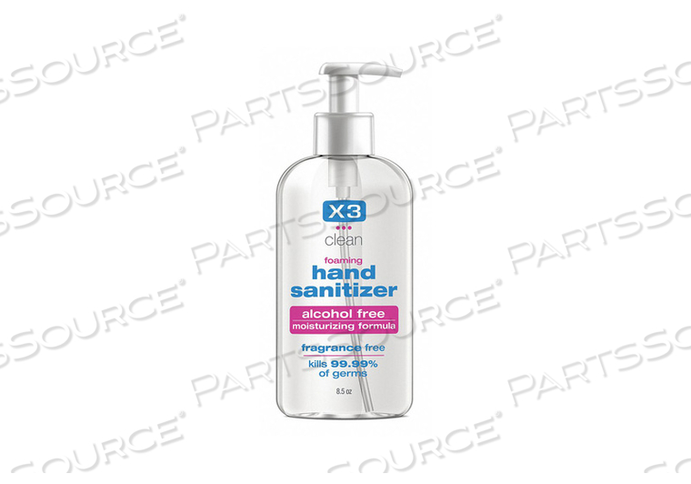 HAND SANITIZER BOTTLE FOAM by X3 Labs HAND SANITIZER BOTTLE FOAM by X3 Labs