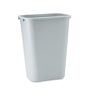 DESKSIDE PLASTIC WASTEBASKET, 10.25 GAL, PLASTIC, GRAY by Rubbermaid Medical Division
