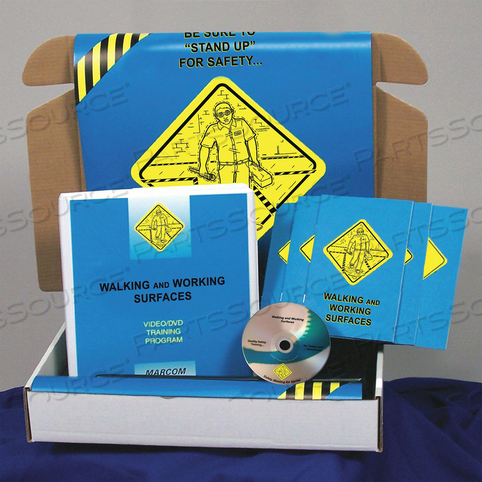 SAFETYTRAININGKIT DVD WALK/WORKSURFACE by MarCom Group