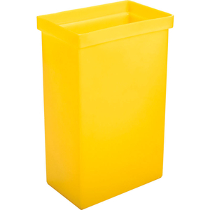 INGREDIENT BIN, POLYETHYLENE, 14-5/8"L X 9-1/4"W X 23-1/4"H, YELLOW by Winholt