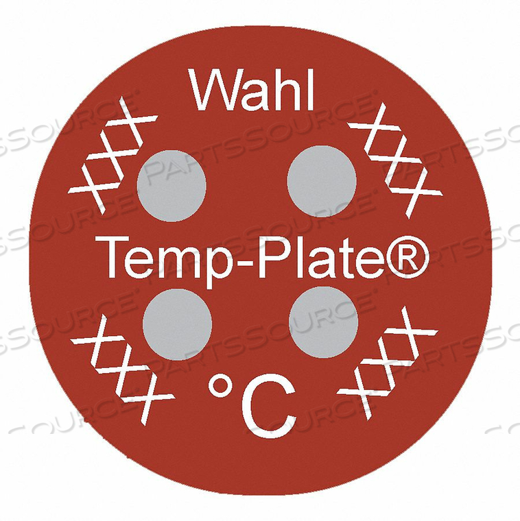 NON-REV TEMP INDICATOR MYLAR PK10 by Wahl