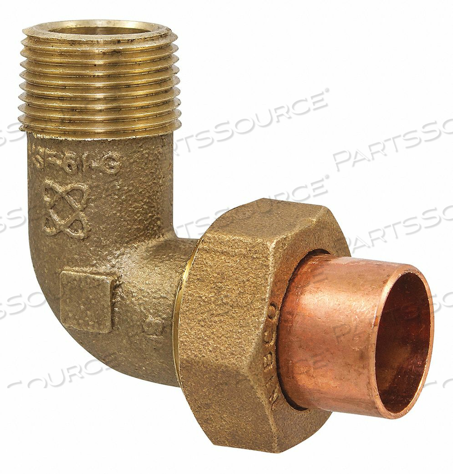 ELBOW 90 DEG LL CAST BRONZE 1/2 CXMNPT by Nibco ELBOW 90 DEG LL CAST BRONZE 1/2 CXMNPT by Nibco