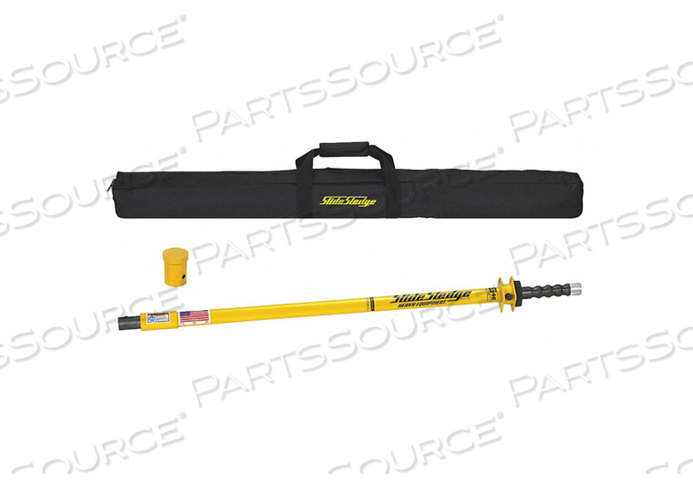 SLIDE HAMMER W/PIN DRIVER 13LB 46IN by Slide Sledge