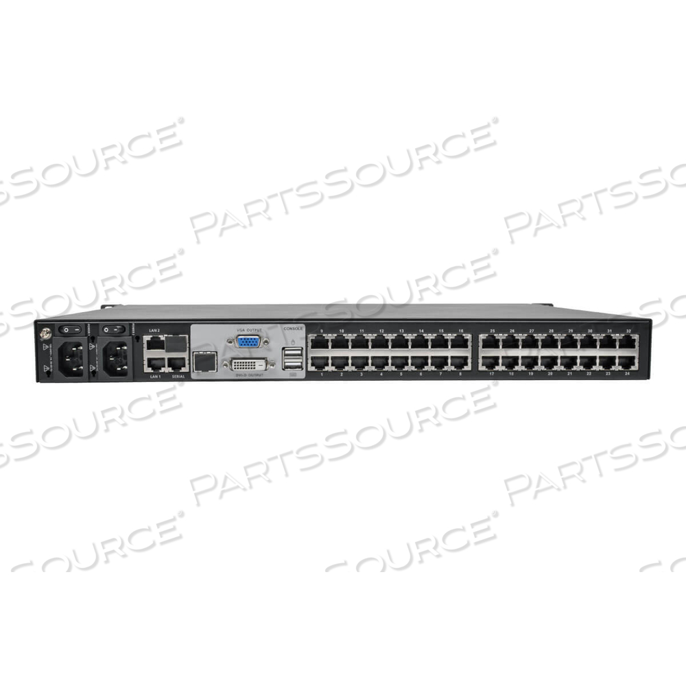 KVM SWITCH 32-PORT CAT5 OVER IP 1 LOCAL 2 REMOTE USER 1U TAA GSA by Tripp Lite