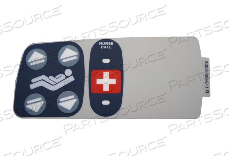 NURSE CALL LABEL, INNER RIGHT by Stryker Medical NURSE CALL LABEL, INNER RIGHT by Stryker Medical