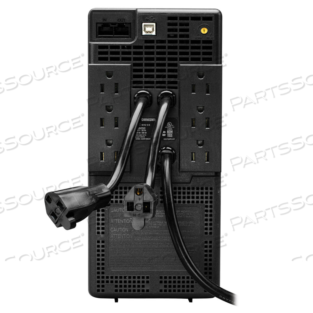 UPS 1000VA 500W BATTERY BACK UP TOWER AVR 120V USB RJ45 8 OUTLET by Tripp Lite