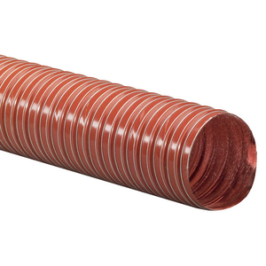 DUCTING HOSE 12 FT L RED by Flexaust Co. Inc.