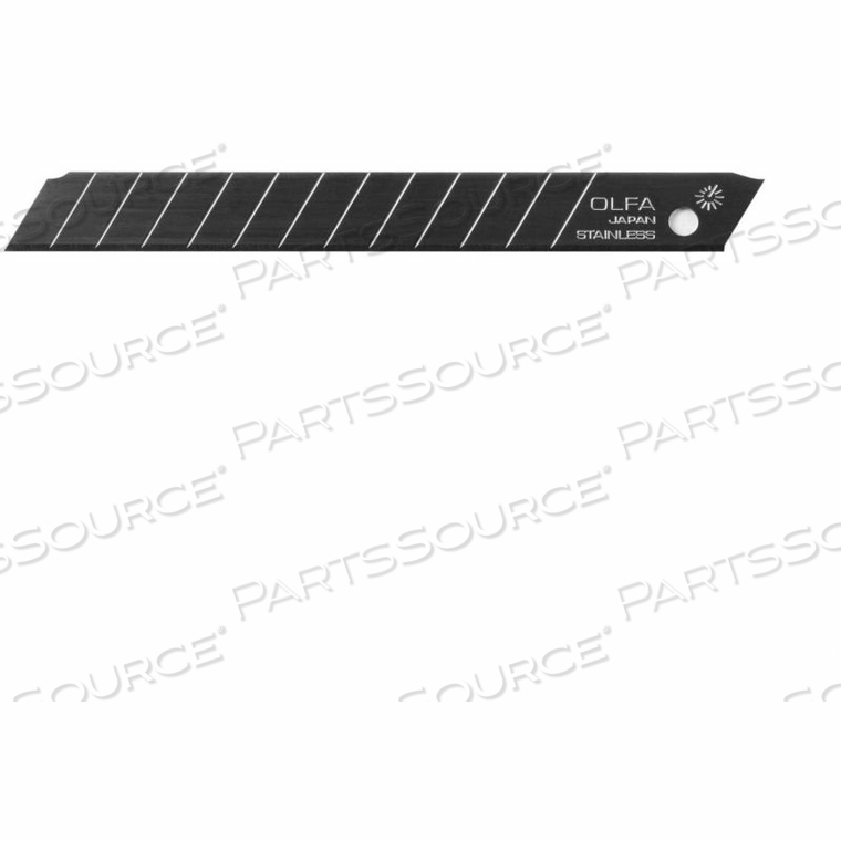 AB-50S 9MM PRECISION STAINLESS STEEL SNAP-OFF BLADES (50 PACK) by Olfa AB-50S 9MM PRECISION STAINLESS STEEL SNAP-OFF BLADES (50 PACK) by Olfa