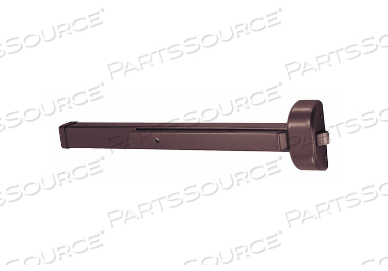 RIM EXIT DEVICE DARK BRONZE PASSAGE by Arrow