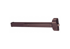 RIM EXIT DEVICE DARK BRONZE PASSAGE by Arrow