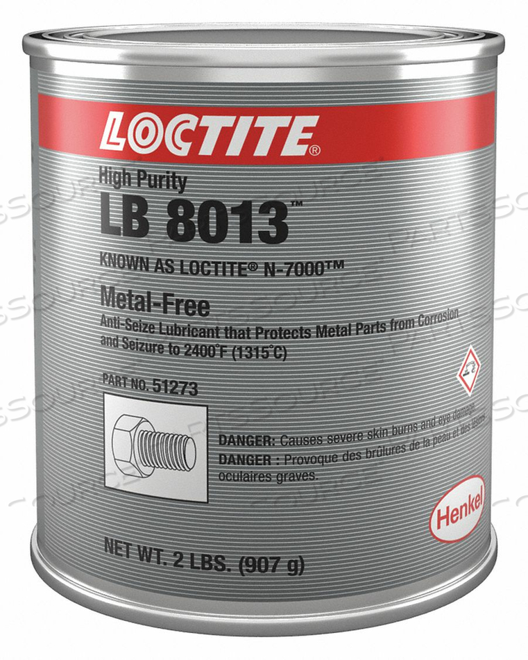 ANTI-SEIZE HIGH PURITY 32 OZ CAN by Loctite Brand