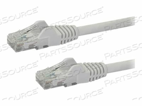 6 FT WHITE CAT6 / CAT 6 SNAGLESS ETHERNET PATCH CABLE 6FT - PATCH CABLE - RJ-45 (M) TO RJ-45 (M) - 6 FT - UTP - CAT 6 - SNAGLESS - WHITE by StarTech.com Ltd. 6 FT WHITE CAT6 / CAT 6 SNAGLESS ETHERNET PATCH CABLE 6FT - PATCH CABLE - RJ-45 (M) TO RJ-45 (M) - 6 FT - UTP - CAT 6 - SNAGLESS - WHITE by StarTech.com Ltd.