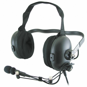 HEADSET BEHIND THE HEAD ON EAR BLACK by Otto Engineering