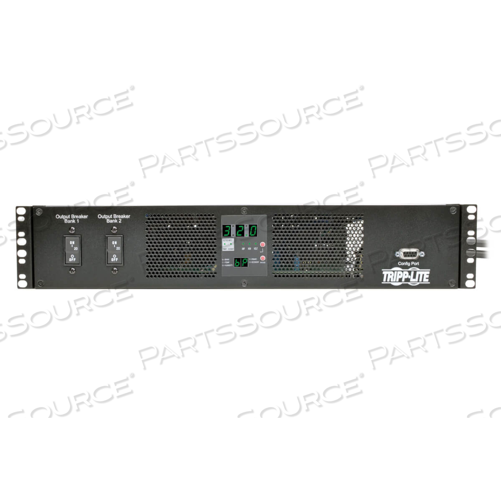 PDU METERED 7.4KW 230V ATS 16 C13 2 C19 2 IEC309 CORDS 32A 2URM by Tripp Lite PDU METERED 7.4KW 230V ATS 16 C13 2 C19 2 IEC309 CORDS 32A 2URM by Tripp Lite