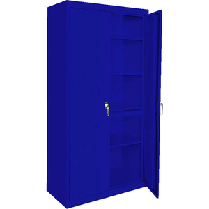 MAGNUM SERIES ALL-WELDED STORAGE CABINET, 48"WX24"DX72"H, BLUE by Steel Cabinets USA, Inc