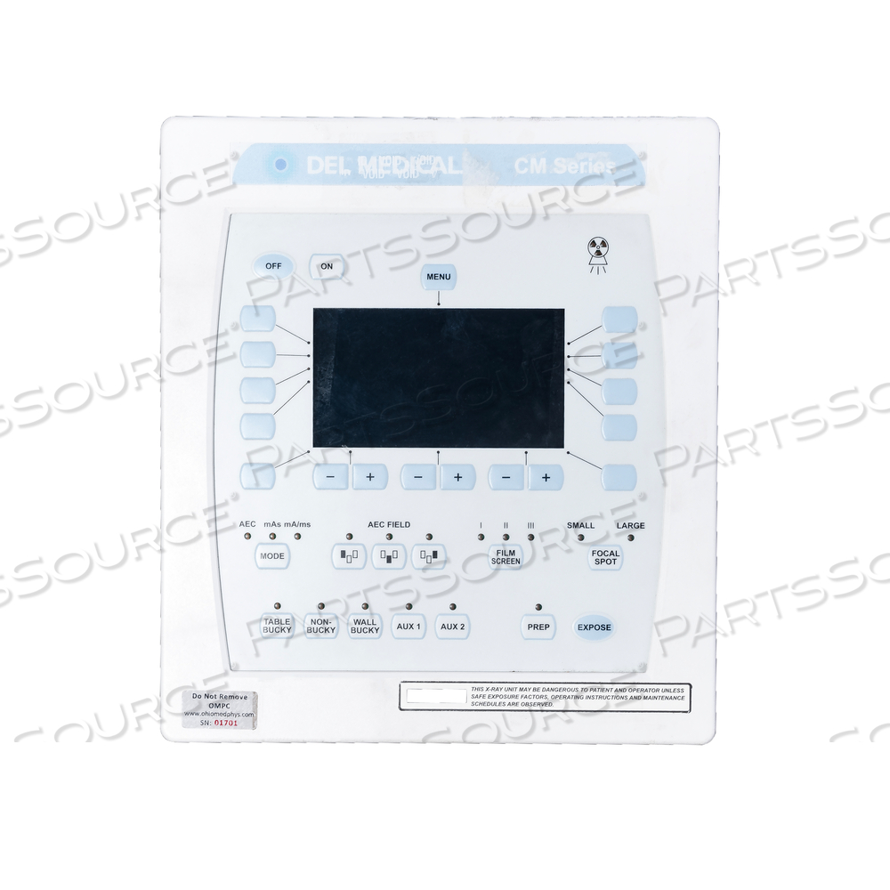 CONSOLE FOR CM50 X-RAY by CPI (Communications & Medical Products Division)