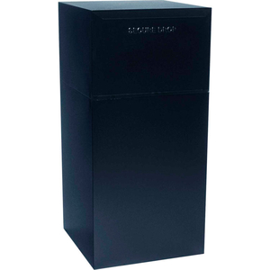 DEPOSIT VAULT MAILBOX AND PARCEL DROP DVCS0020 - FREE STANDING - REAR ACCESS - BLACK by Dvault Company