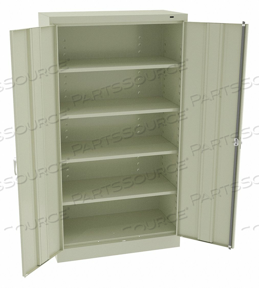 SHELVING CAB 66 H 36 W CHAMPAGNE/PUTTY by Tennsco Corp. SHELVING CAB 66 H 36 W CHAMPAGNE/PUTTY by Tennsco Corp.