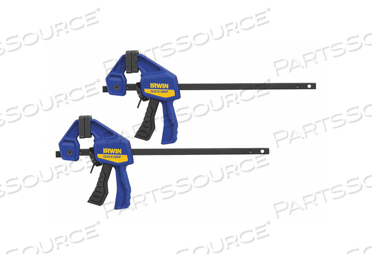 BAR CLAMP 4-1/2 CAPACITY STEEL PK2 by IRWIN Tools BAR CLAMP 4-1/2 CAPACITY STEEL PK2 by IRWIN Tools