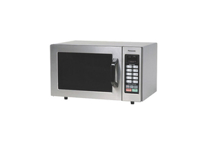 COMMERCIAL MICROWAVE OVEN, 0.8 FT3, 5.5 IN CORD LG, 120 V, 13.4 A, 1 PH, 60 HZ, STAINLESS STEEL DOOR, STEEL CABINET, STEEL CAVITY, MEETS NSF by Panasonic / Matsushita Electric Industrial Co, Ltd