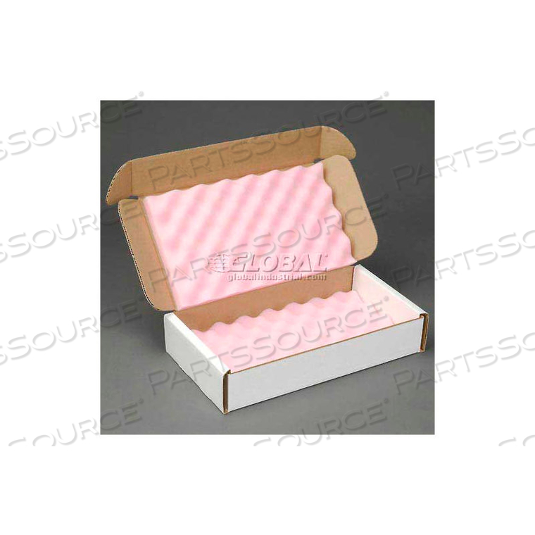 ANTI-STATIC FOAM SHIPPER, 14"W X 8"L X 2-3/4"D 200LB. TEST by Index Packaging Inc. ANTI-STATIC FOAM SHIPPER, 14"W X 8"L X 2-3/4"D 200LB. TEST by Index Packaging Inc.