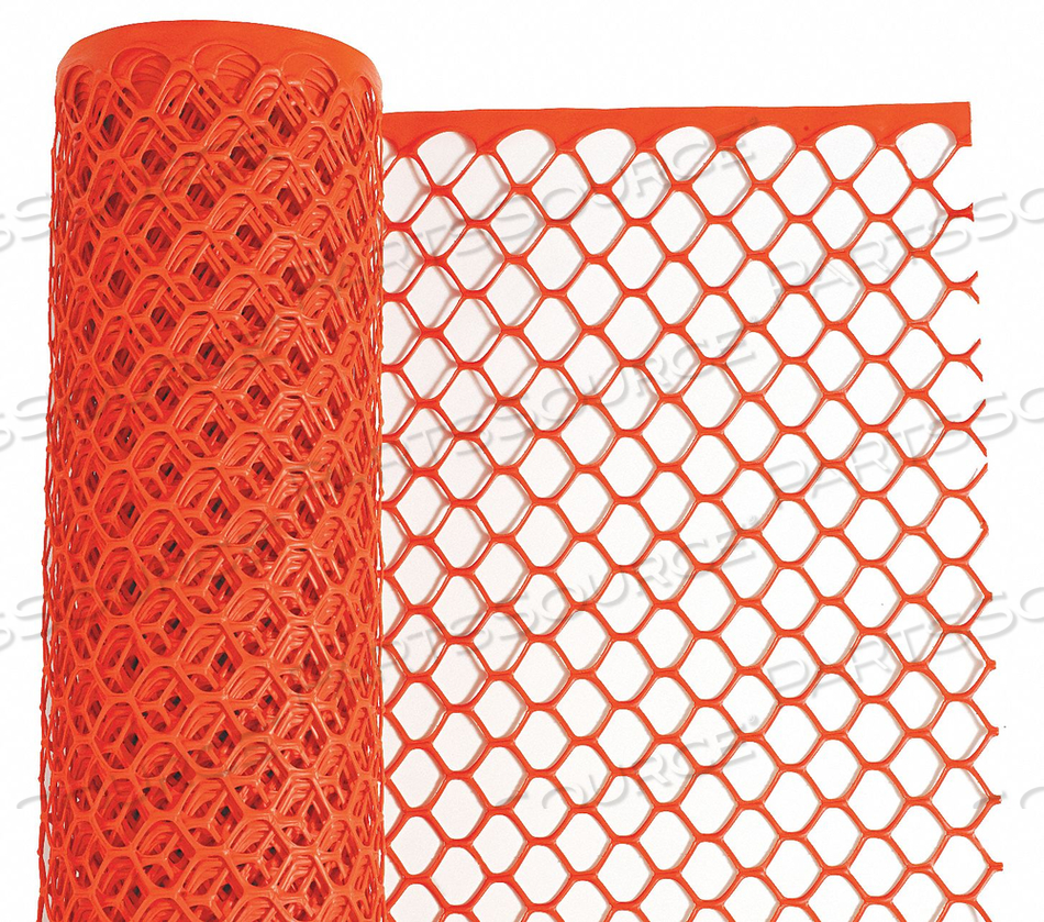 SAFETY FENCE 4 FT H ORANGE 50 FT L by Tenax Corporation SAFETY FENCE 4 FT H ORANGE 50 FT L by Tenax Corporation
