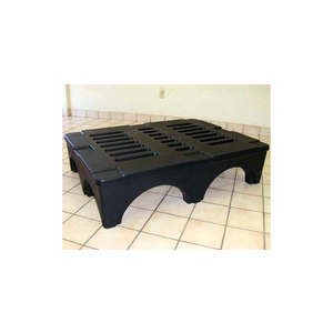 SURESTACK DUNNAGE RACK 48"W X 36"D X 12"H - BLACK by Forte Product Solutions SURESTACK DUNNAGE RACK 48"W X 36"D X 12"H - BLACK by Forte Product Solutions