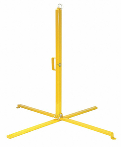SINGLE STANCHION 39 IN H STEEL by Guardian Fall Protection
