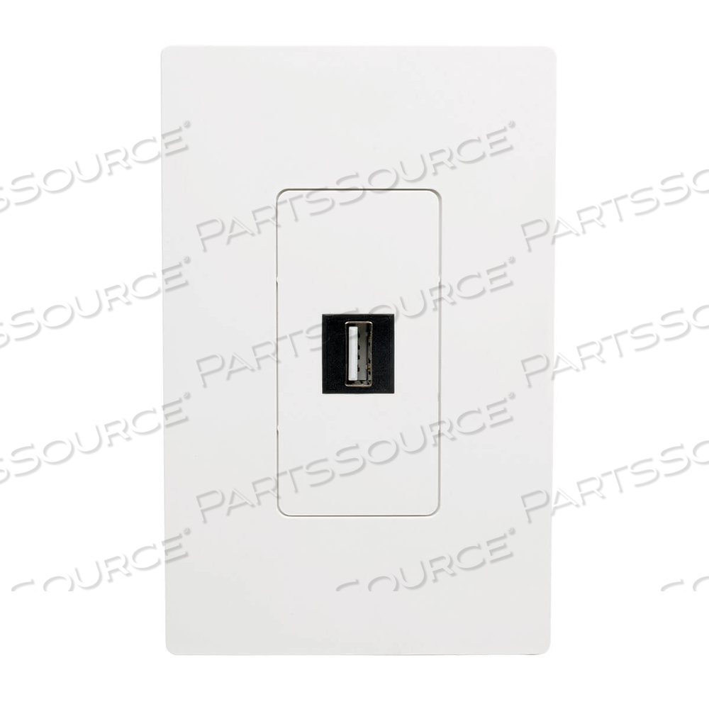 USB 2.0 KEYSTONE PANEL MOUNT COUPLER ALL-IN-ONE F/F USB-A BLACK by Tripp Lite USB 2.0 KEYSTONE PANEL MOUNT COUPLER ALL-IN-ONE F/F USB-A BLACK by Tripp Lite