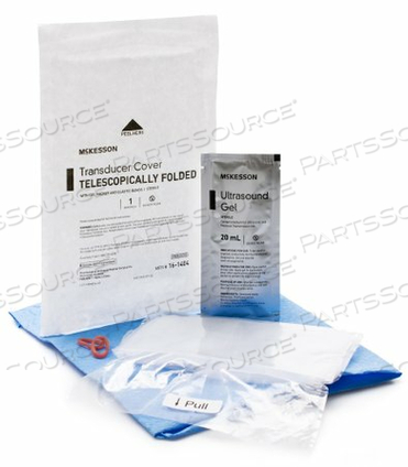 ULTRASOUND PROBE COVER 6 X 33 INCH POLYETHYLENE STERILE FOR USE WITH ENDOCAVITY TRANSDUCERS (24 PER BOX) by McKesson ULTRASOUND PROBE COVER 6 X 33 INCH POLYETHYLENE STERILE FOR USE WITH ENDOCAVITY TRANSDUCERS (24 PER BOX) by McKesson