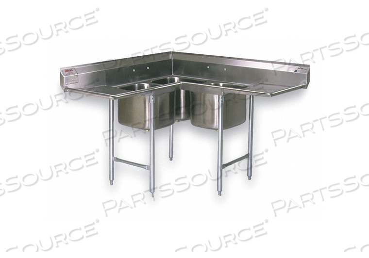 CORNER SCULLERY SINK FLOOR 59-3/4 IN L by Eagle Group CORNER SCULLERY SINK FLOOR 59-3/4 IN L by Eagle Group