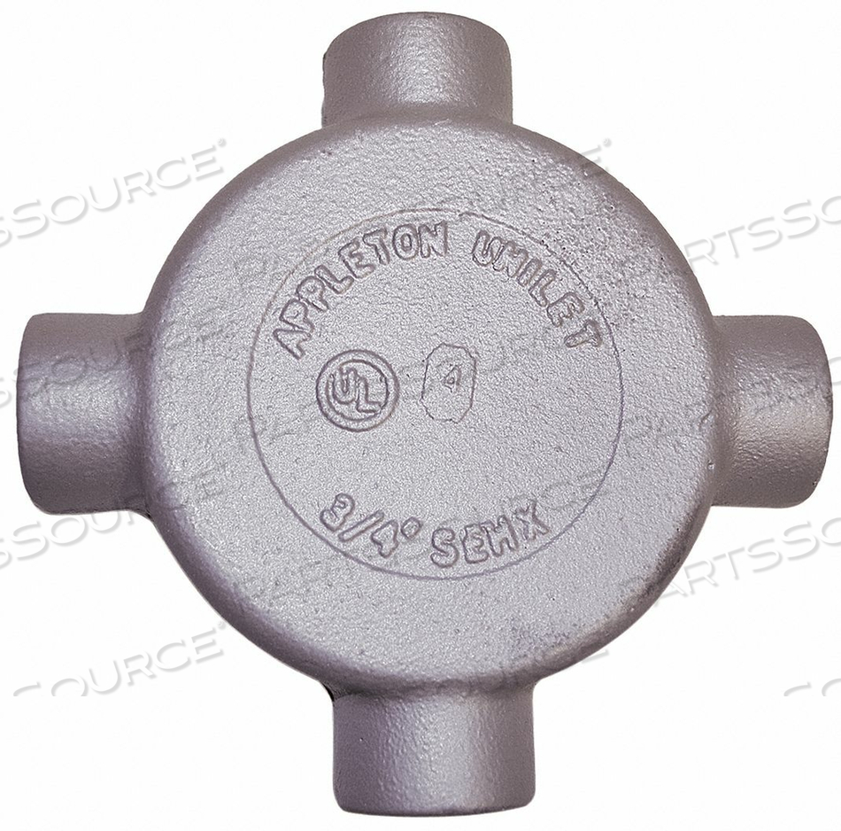 CONDUIT OUTLET BODY IRON X 3/4 IN. by Appleton Electric