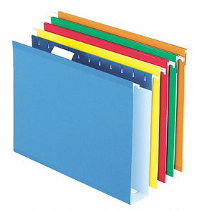 BOX HANGING FILE FOLDERS ASSORTED PK25 by Tops