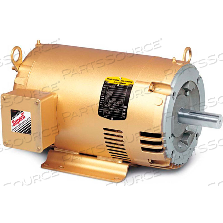 GENERAL PURPOSE MOTOR, 230/460 V, 15 HP, 3475 RPM, 3 PH, 215TC, OPSB by BALDOR