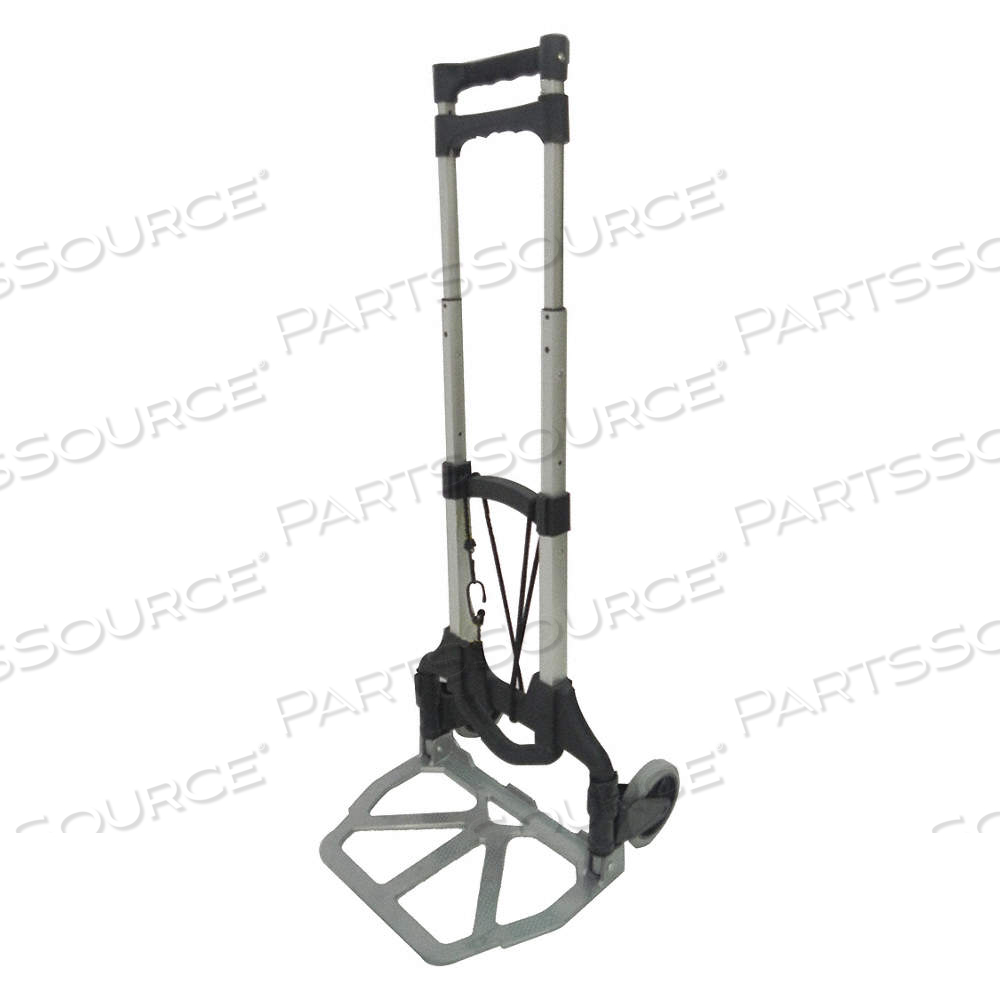 TELESCOPING THIN-PROFILE FOLDING HAND TRUCK, 15 IN X 11 IN, 150 LB LOAD CAPACITY by Milwaukee Hand Trucks