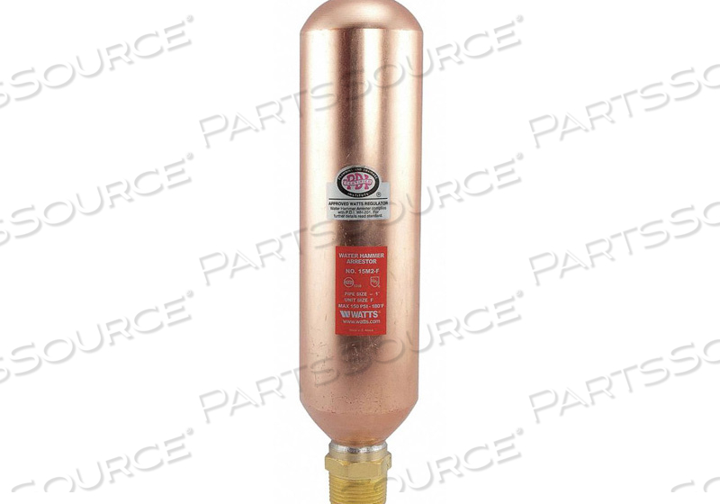 WATER HAMMER ARRESTOR 1 IN NPT COPPER by Watts Regulator Co.