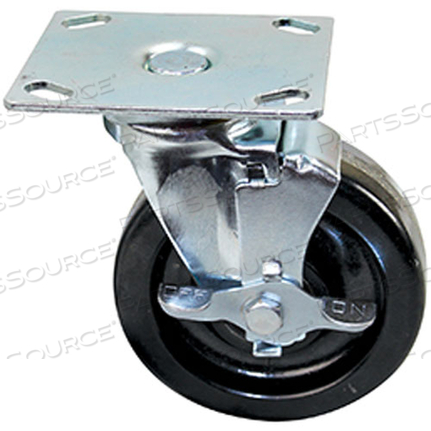 CASTER W/ BRAKE 