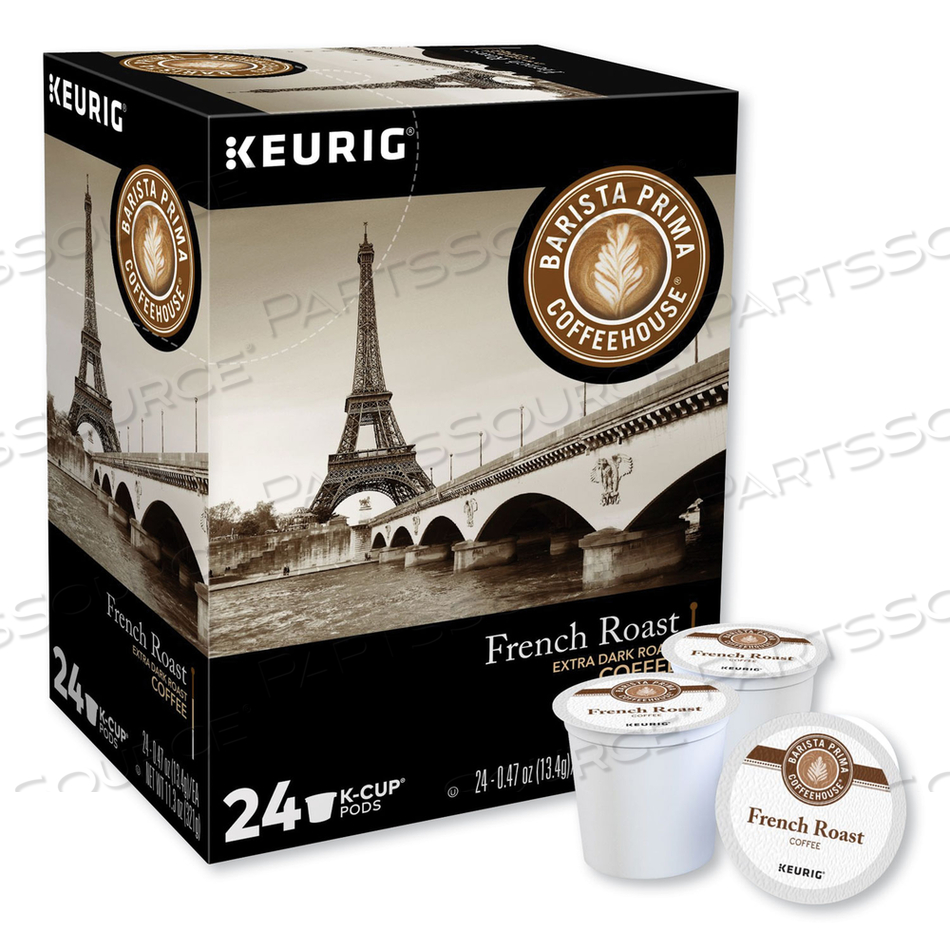 FRENCH ROAST K-CUPS COFFEE PACK by Barista Prima Coffeehouse FRENCH ROAST K-CUPS COFFEE PACK by Barista Prima Coffeehouse