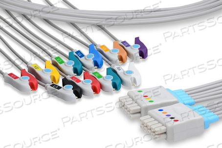 10 LEAD 4 FT ECG CABLE 