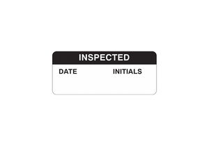 INSPECTION LABEL 1-1/2 IN W PK364 by Brady Americas