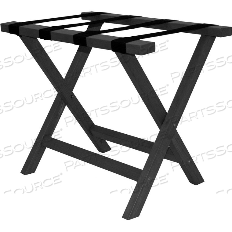 COMPOSITE LUGGAGE RACK - BLACK FINISH by Hospitality 1 Source