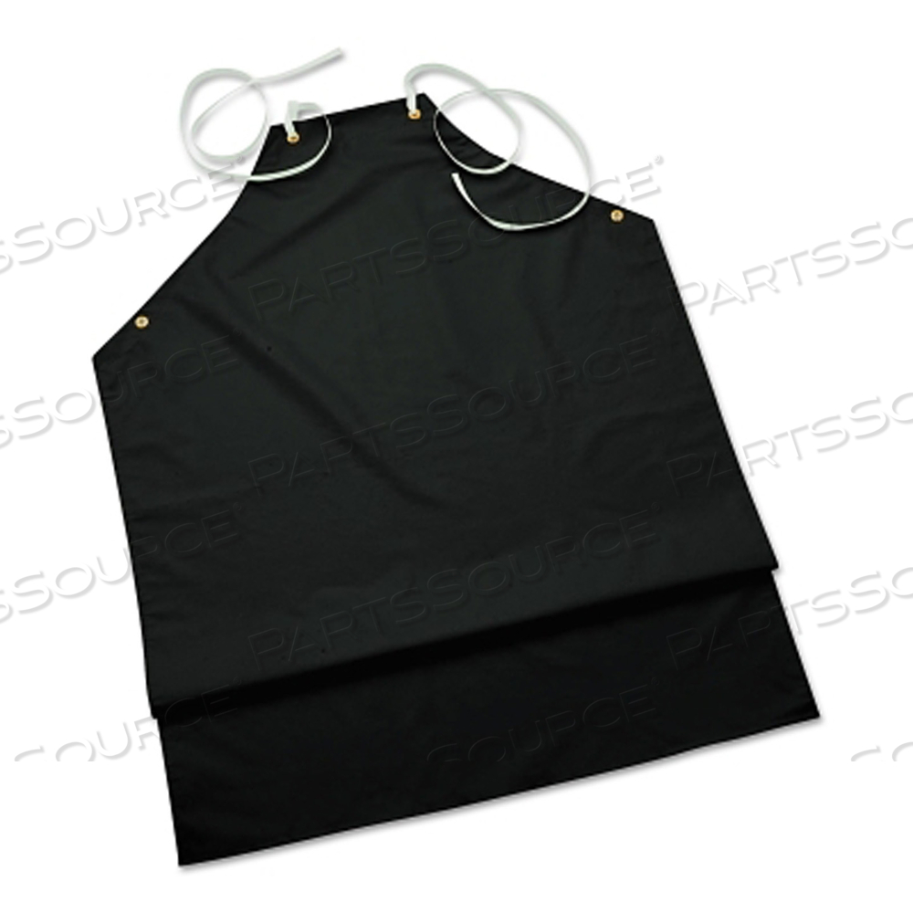 ALPHATEC NEOPRENE APRON, 45 IN X 35 IN, NYLON, BLACK by Ansell Healthcare