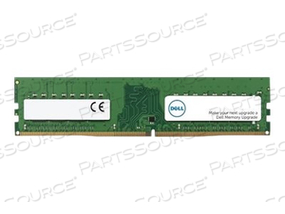 DDR4, MODULE, 16 GB, DIMM 288-PIN, 3200 MHZ / PC4-25600, UNBUFFERED, NON-ECC, UPGRADE, FOR ALIENWARE AURORA R11, OPTIPLEX 3080, PRECISION 34 by Dell Computer DDR4, MODULE, 16 GB, DIMM 288-PIN, 3200 MHZ / PC4-25600, UNBUFFERED, NON-ECC, UPGRADE, FOR ALIENWARE AURORA R11, OPTIPLEX 3080, PRECISION 34 by Dell Computer