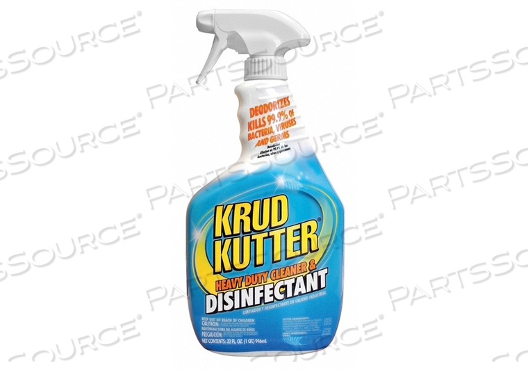 CLEANER AND DISINFECTANT SIZE 32 OZ. by Krud Kutter