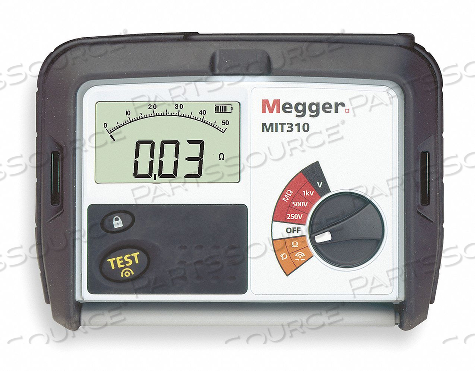 BATTERY OPERATED MEGOHMMETER 1000VDC by Megger